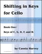 Shifting in Keys for Cello #1 Cello Book - Keys of C, G, D, F, and B-flat cover